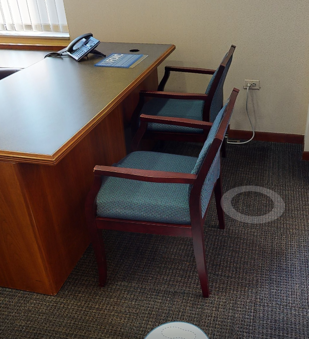 Blue Guest Chair