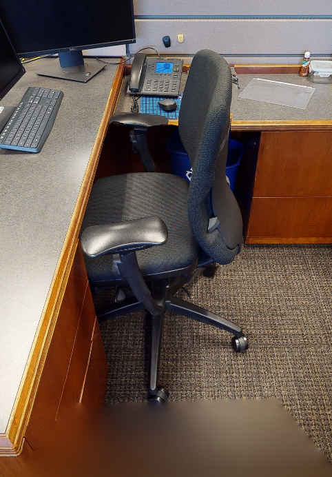 Black Task Chair 2