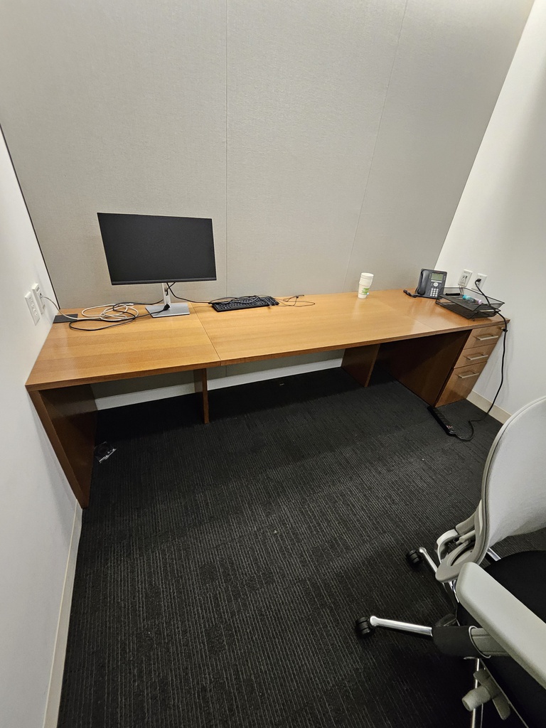 9'x4' Credenza/Desk