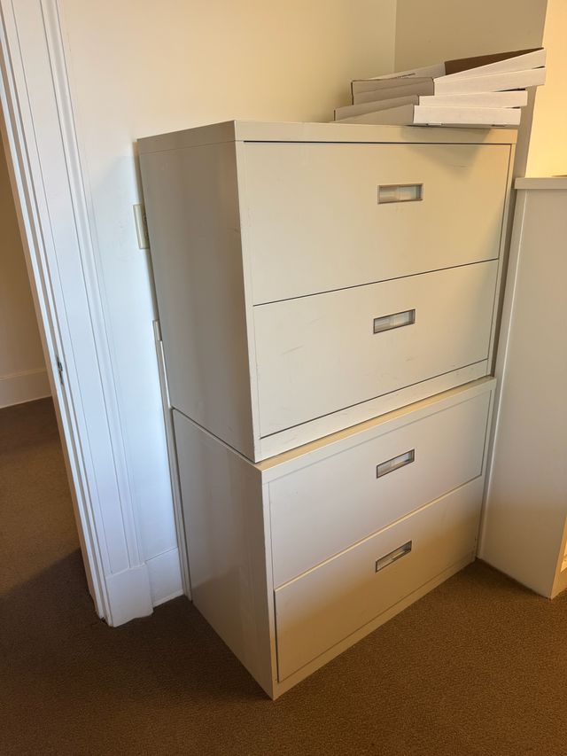 2 drawer lateral cabinet