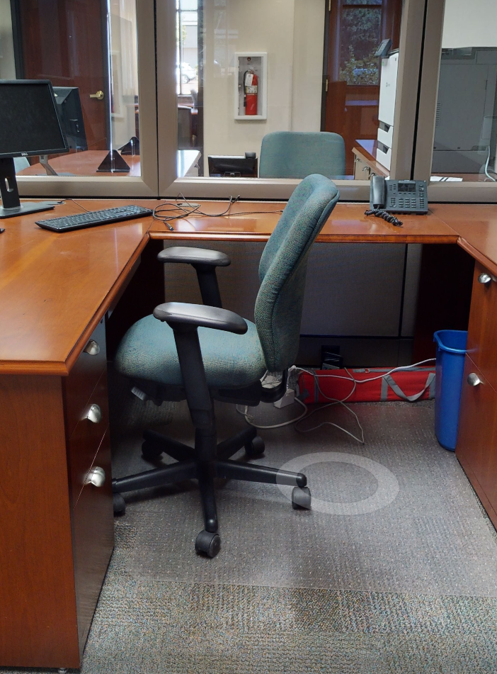 Green Task chair