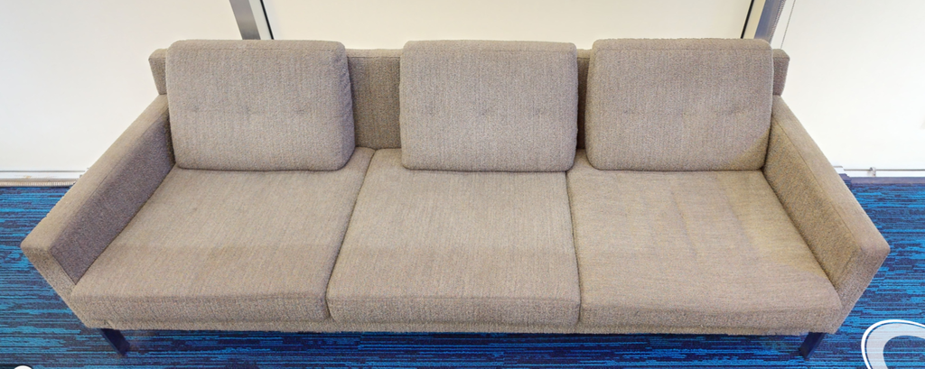 3 seat grey couch
