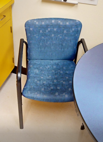 metal guest chair