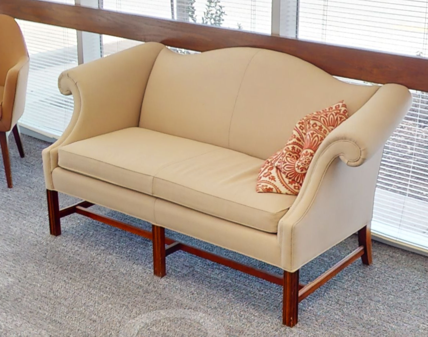 White couch