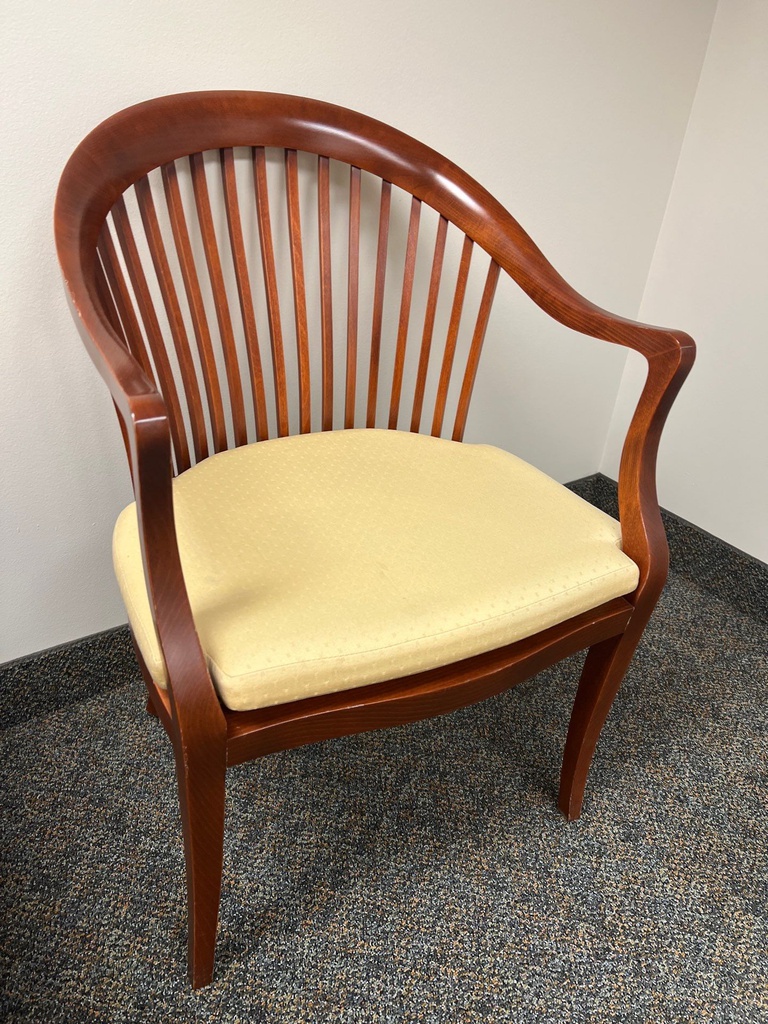 Cream Wooden Chairs  