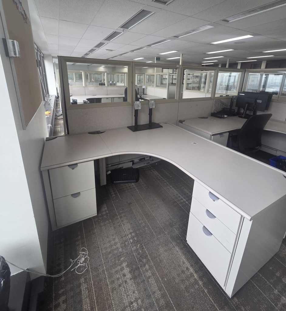 workstation u shape