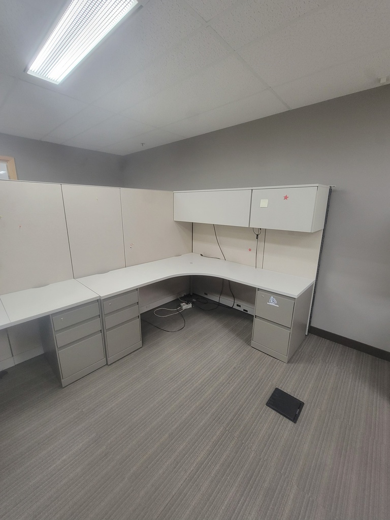 Station w/hoverhanging comp.+cab -m/w