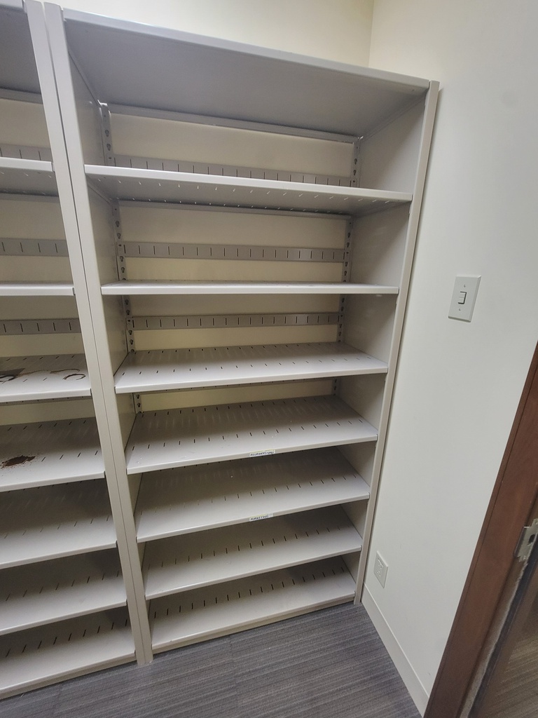 6 shelves racking-metal