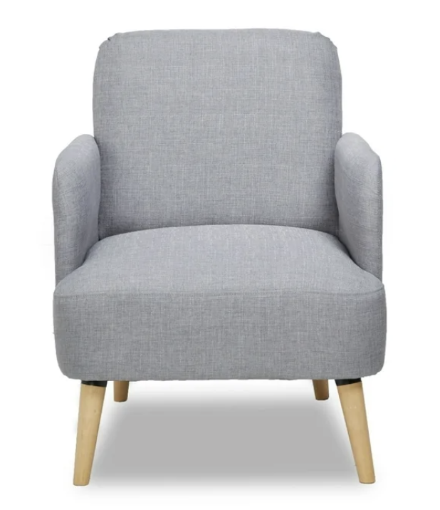 GRAY ARMCHAIR