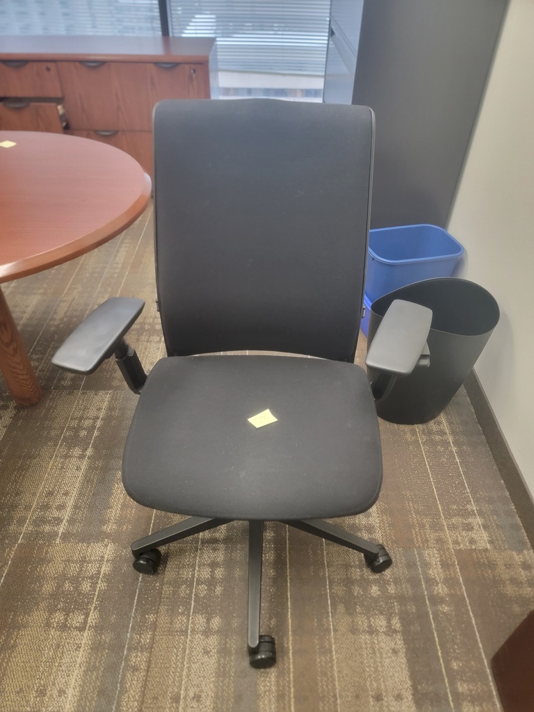 Black office chair 
