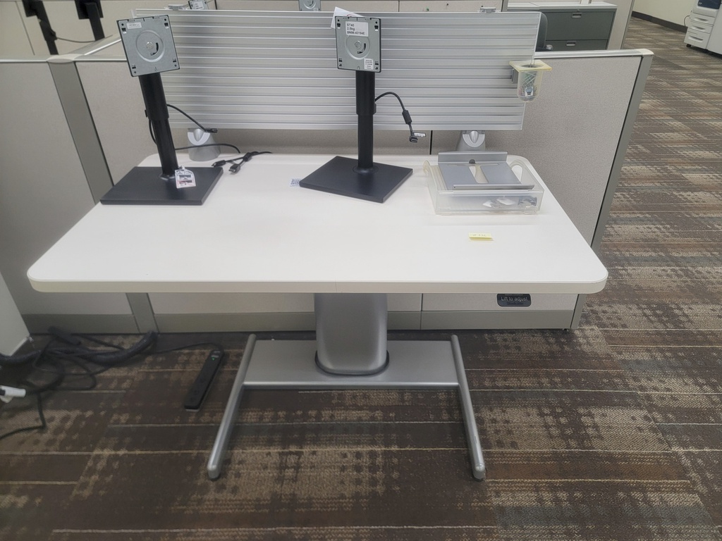 Modern desk (photo representation)