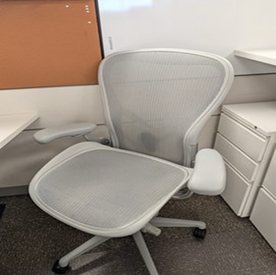 Chair, Aeron Remastered task chairs and stools, various colours throughout