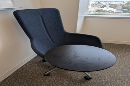 Chair, tablet chair, various colours