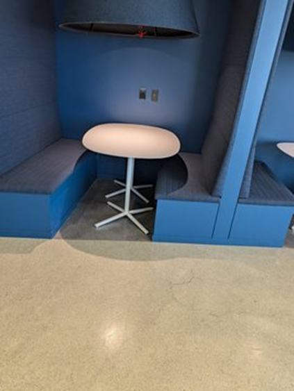 Table, rectangular tables, white