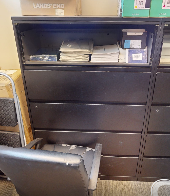 5D lateral file cabinet