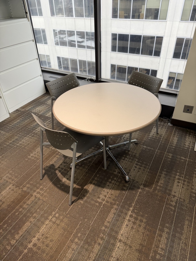 Small round table