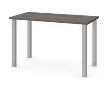 Grey Table 60”w X 30”d X 28”h
