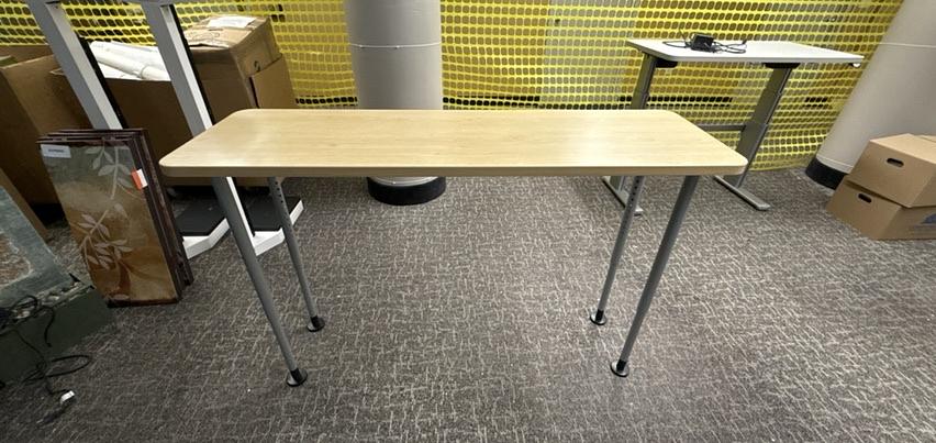 Long Wooden Desk