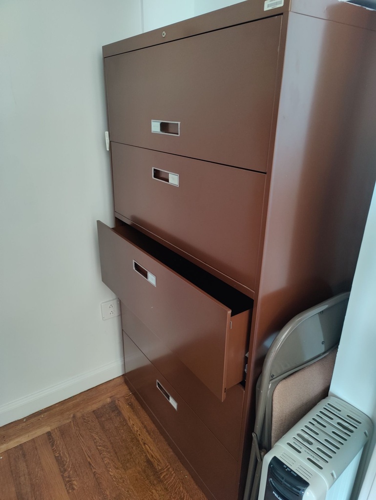 5 Drawer Lateral Brown - 36"