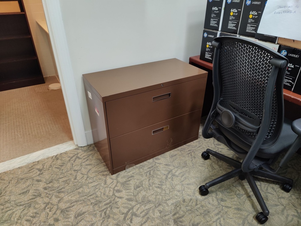 2 Drawer Lateral Brown - 36"