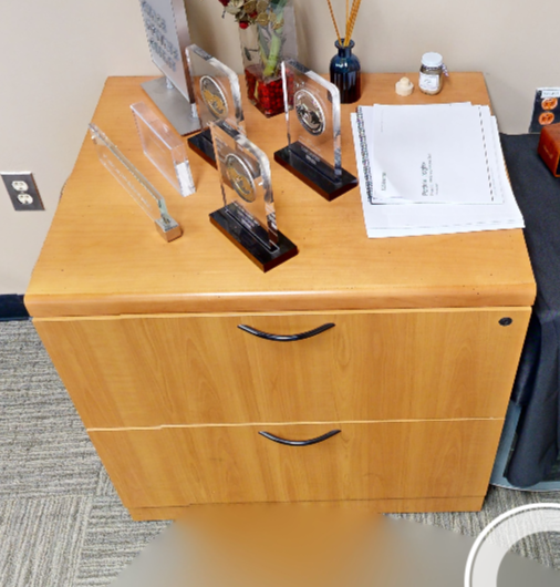 2D lateral Credenza