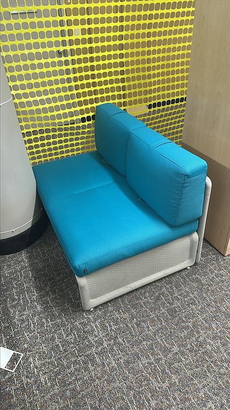 Blue Sofa Bench