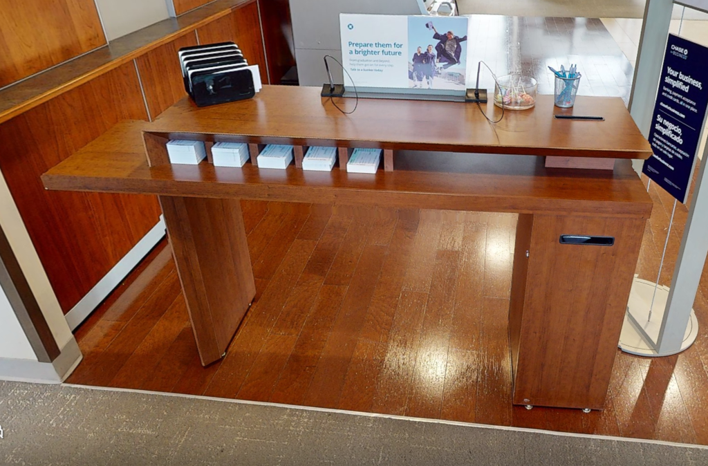 Cheque desk