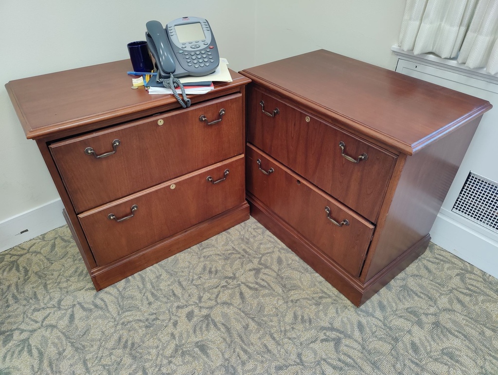 Wood 2 Drawer Lateral - 31x19x29