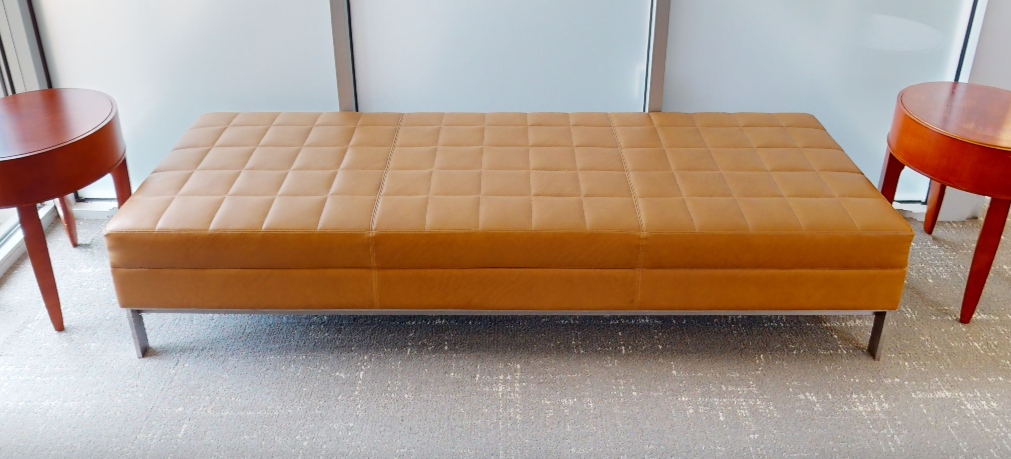Rectangle mustard bench
