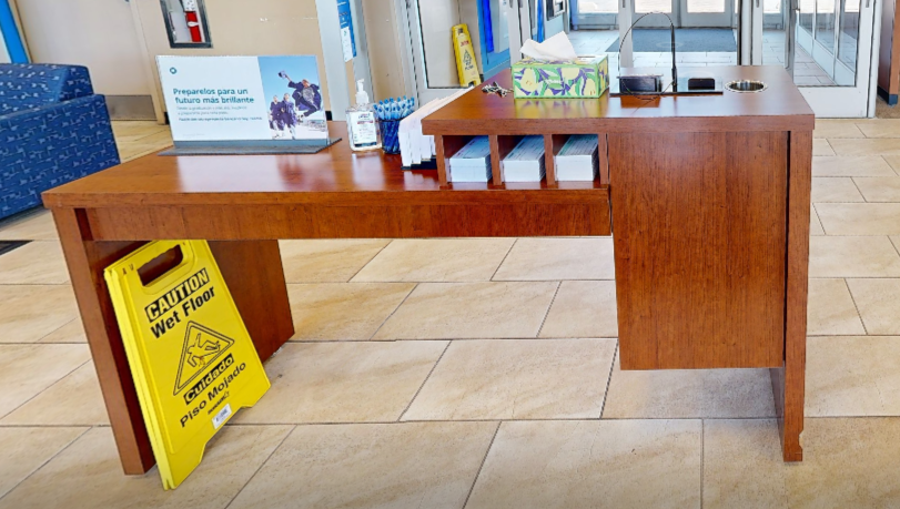 Cheque desk