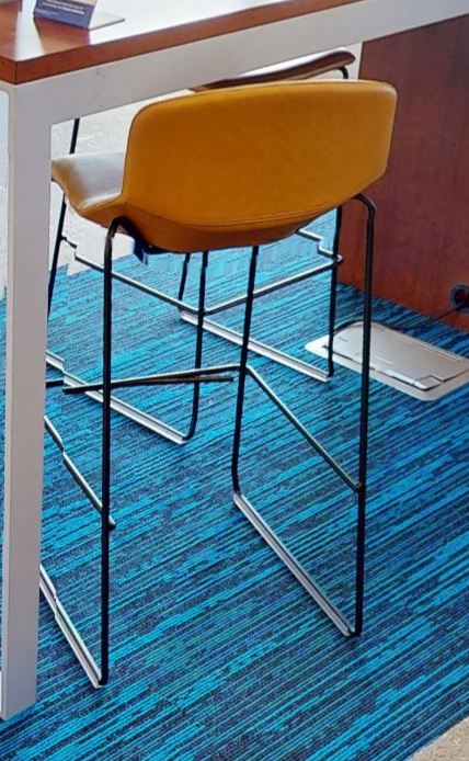 Gold barstool