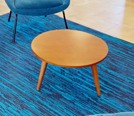 Round coffee table