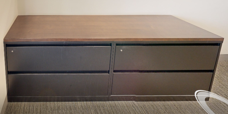 2D lateral filing cabinet