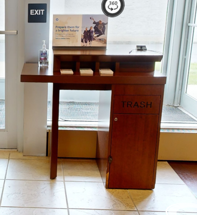 Cheque desk