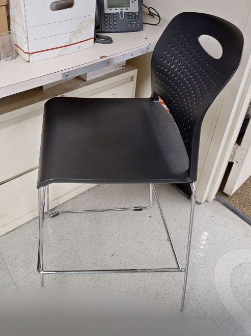 Blk barstool