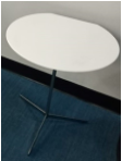 Bases De Mesa Tubular Blanca