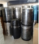 Botes De Basura  Negro