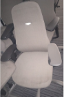 Office Chair High Back Without Headrest Gris / Mal Estado