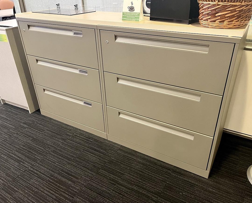 Lateral File - 3H 2R with Common Top