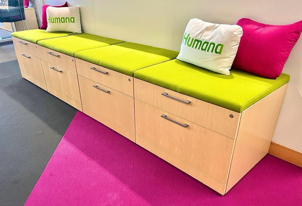 Lateral Files with Cushion Top