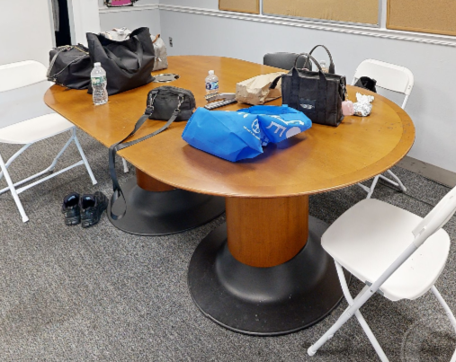 Large conference table