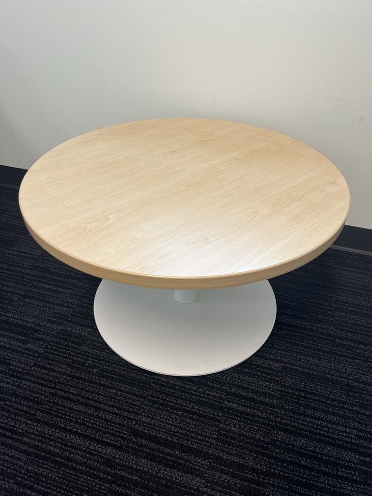 Round Coffee Table - oak 30 D
