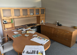 Light Wood Private Office