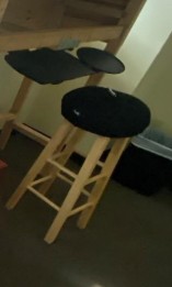 Plain Wood Stool