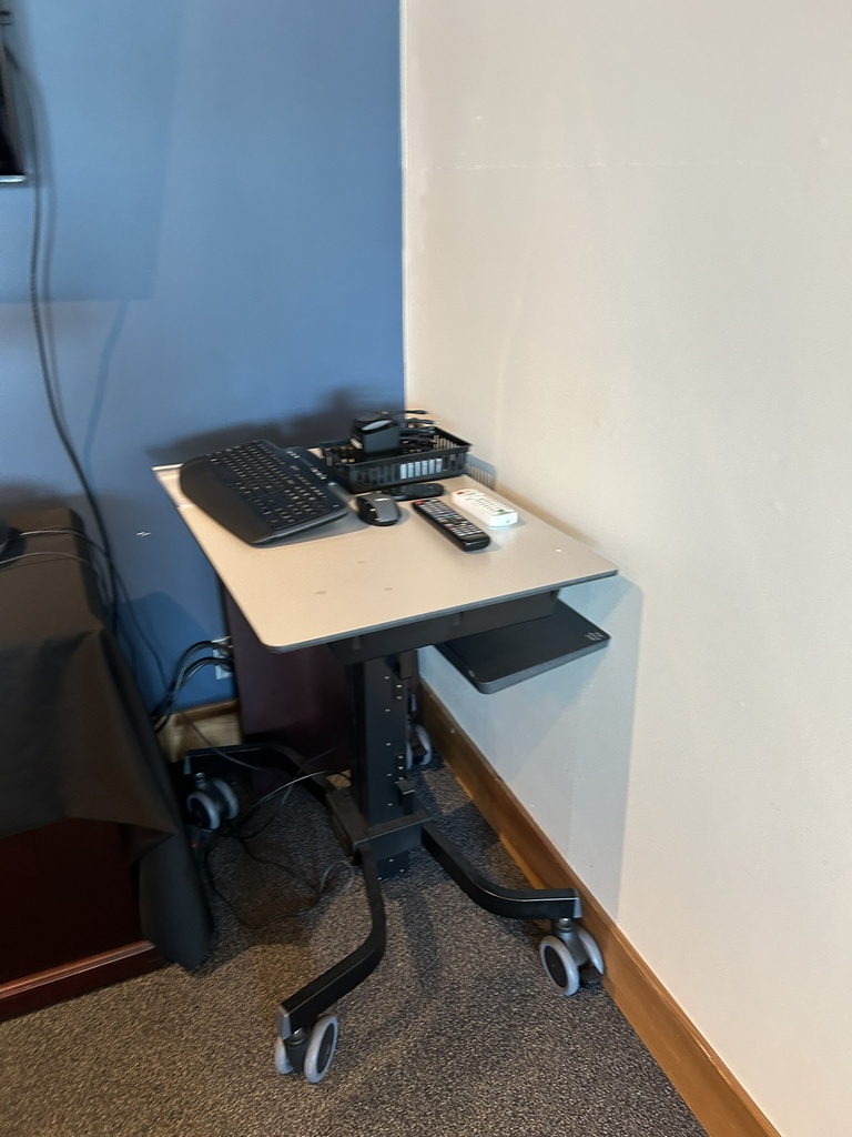 Mobile sit-stand desk