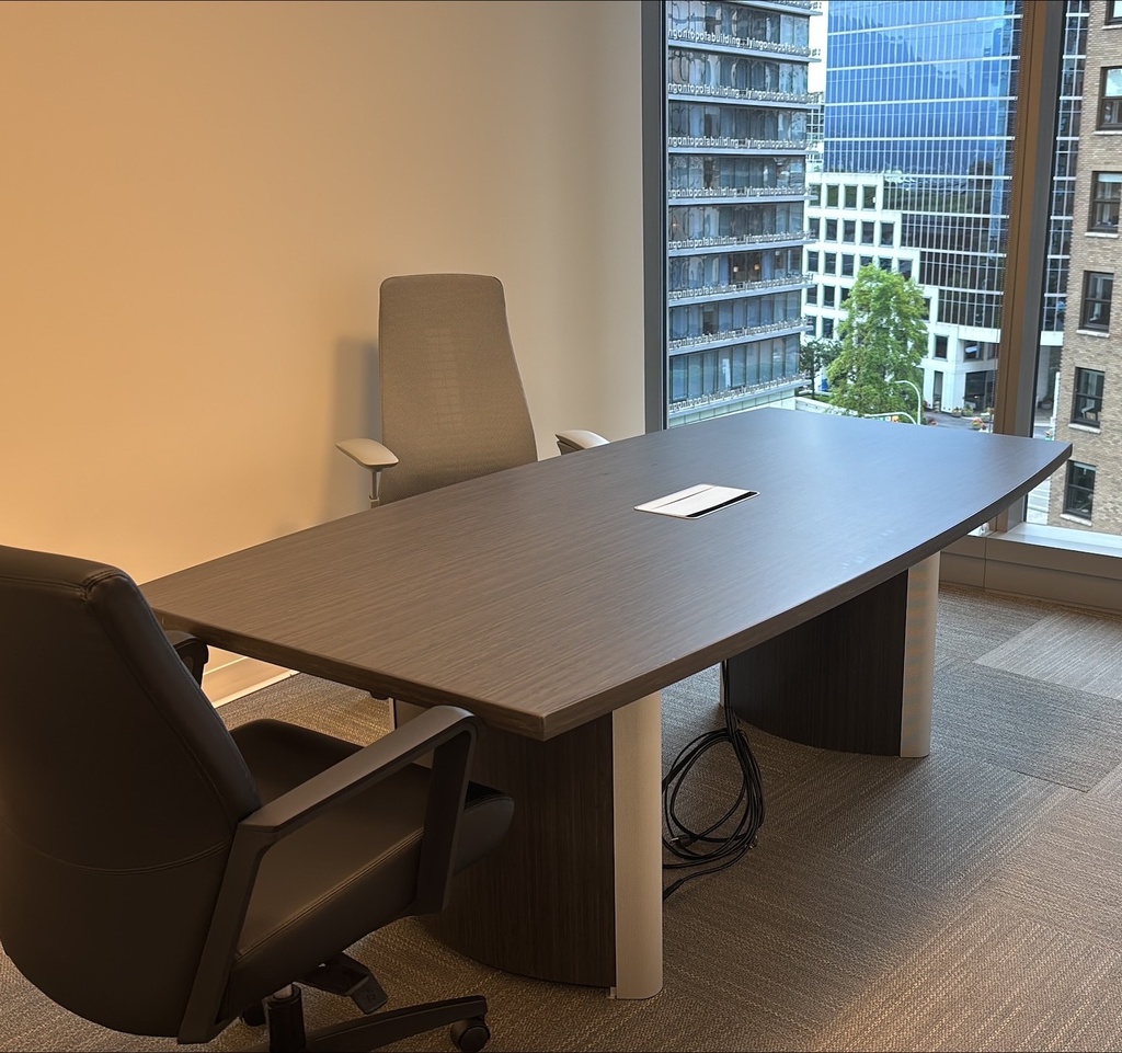Meeting Room Table with plugs
