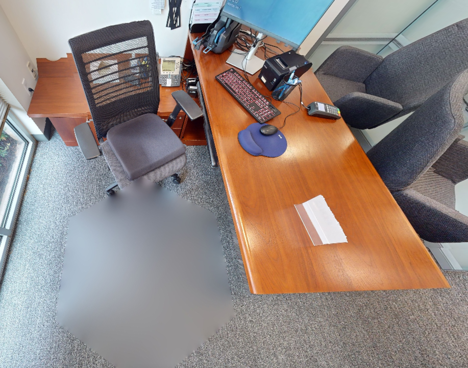 L-shape desk