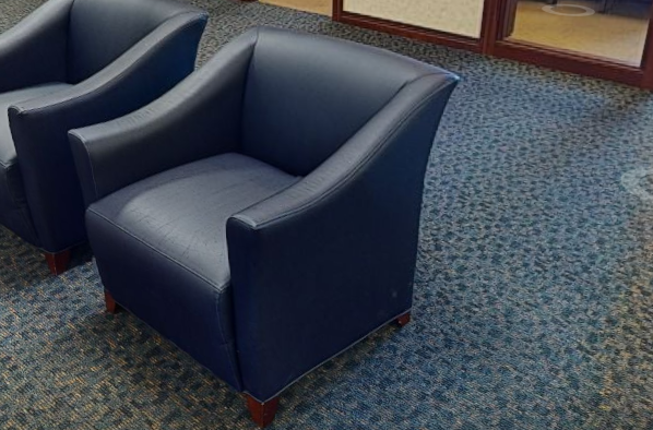 Lounge Chair - Blue