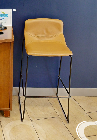 Gold barstool
