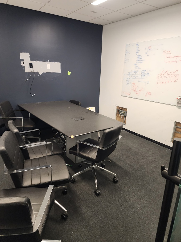 6'x3 STANDARD HEIGHT MEETING TABLE 